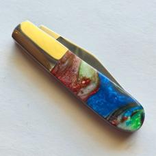 Bear & Son 9281CR Coral Reef Barlow Knife Glow Micro Pearl Limited Edition - BNIB