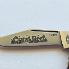 Bear & Son 9281CR Coral Reef Barlow Knife Glow Micro Pearl Limited Edition - BNIB