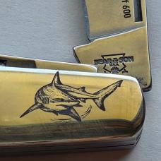 Bear & Son 9281CR Coral Reef Barlow Knife Glow Micro Pearl Limited Edition - BNIB