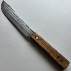 Vintage Ontario Knife Co Tru-Edge Old Hickory 7 inch Butcher Knife Carbon Steel USA