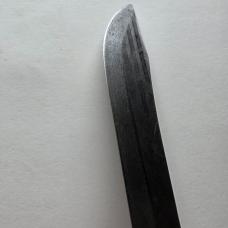 Vintage Ontario Knife Co Tru-Edge Old Hickory 7 inch Butcher Knife Carbon Steel USA