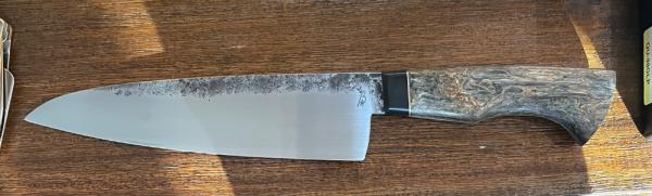 Ben Akin Chef knife most likely a 1/1 as he is a custom knife maker Ben Akin Chef knife most likely a 1/1 as he is a custom knife maker