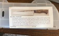 Ben Akin Chef knife most likely a 1/1 as he is a custom knife maker