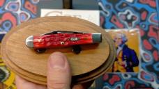 2022 Case XX 31959 Swell Center Jack - Dark Red Bone - 1095 Carbon Steel - VAULT RELEASE (NIB)