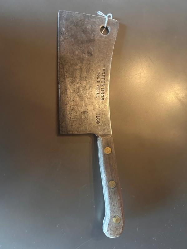 Vintage Foster Bros Cleaver Vintage Foster Bros Cleaver