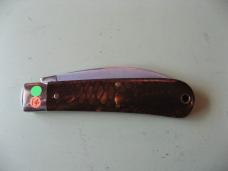 GREAT EASTERN TIDIOUTE 470116 VIPER BROWN SNAKESKIN ACRYLIC