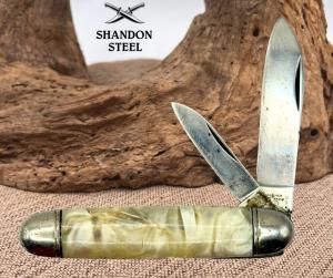 Hammer Brand Cigar Jack 3-3/8" Closed Cracked Ice Handles CS Knife USA (152)
