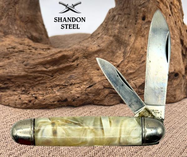 Hammer Brand Cigar Jack 3-3/8" Closed Cracked Ice Handles CS Knife USA (152) Hammer Brand Cigar Jack 3-3/8" Closed Cracked Ice Handles CS Knife USA (152)