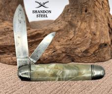 Hammer Brand Cigar Jack 3-3/8" Closed Cracked Ice Handles CS Knife USA (152)