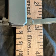 BARLOW GENTLEMANS ADVERTISING KNIFE GREIF BROS CONTAINERS 