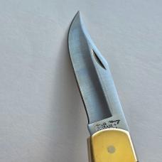 Vintage Schrade USA Uncle Henry LB7 Lockback Knife Serialized - Mint Condition - Uncle Mikes Sheath