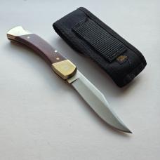 Vintage Schrade USA Uncle Henry LB7 Lockback Knife Serialized - Mint Condition - Uncle Mikes Sheath