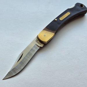 Vintage Schrade USA Old Timer 6OT Golden Bear Lockback Pocket Knife - Mint Condition