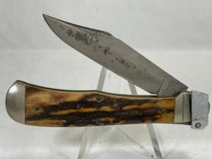 1970s ACMFGCO Genuine Stag Aerial Lock Automatic