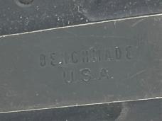 Vintage BENCHMADE Black Partially Serrated Automatic