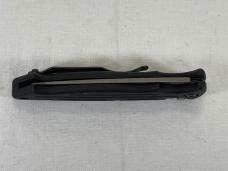 Vintage BENCHMADE Black Partially Serrated Automatic