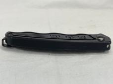 SOG Black Tactical Recurve Push Button Automatic