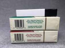 Vintage 1980s RJ REYNOLDS PREMIER The Cleaner Smoke Employee Sample Pack SEALED