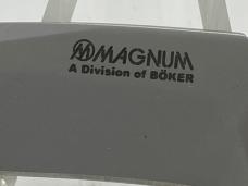 BOKER MAGNUM 01BO007 Silver Drop Point Folding Automatic