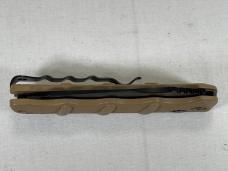 BOKER PLUS Desert Tan Recurve Tanto Automat Kalashnikov 74 (#0368)  w/ OMP Box
