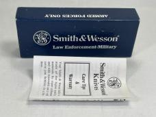 SMITH & WESSON USA Rocky Moser Design Police Issue Sidelock Automat w/ OMP Box
