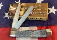 2011 Case xx Trapper w/ Grey Bone Handles -NOS in Orig box