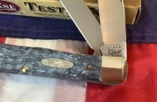 2011 Case xx Trapper w/ Grey Bone Handles -NOS in Orig box
