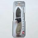 Camillus Chonk Flipper Knife Titanium Bonded 440 Steel OD Green G10 NIP 19602
