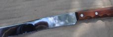 Case XX Stainless Carving Knife P 251 8" SE Mint Finger Grooves Wood Handles