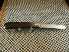 SCHRADE OLD TIMER 96OT BEARHEAD TRAPPER USA VINTAGE 1095 CARBON STEEL POCKET KNIFE WITH NYLON SHEATH