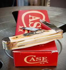 2025 Case XX Stag Tiny Trapper 52154W Featuring A Wharncliffe Blade - Stainless Steel