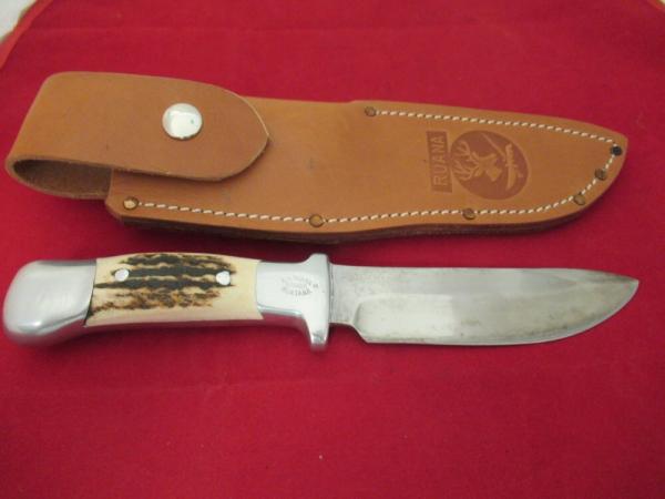 Ruana Custom Made Fixed Blade Discontinued  Model 26 C