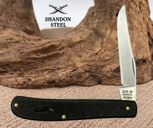 CASE XX USA Vintage 1992 Black Zytel Handle Single Blade Pocket Knife 03