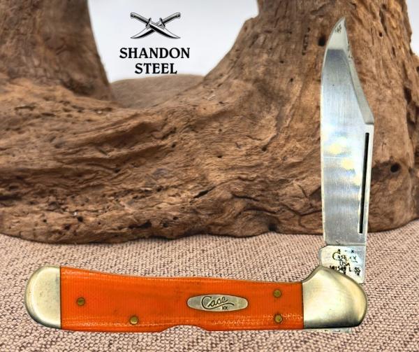 Case XX USA 2004 Copperlock Orange G10 101549L SS Lockback Pocket Knife (20) Case XX USA 2004 Copperlock Orange G10 101549L SS Lockback Pocket Knife (20)