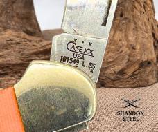 Case XX USA 2004 Copperlock Orange G10 101549L SS Lockback Pocket Knife (20)