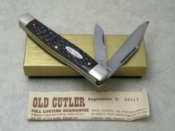 Old Cutler USA (Made by Colonial) 523 Jigged Delrin Jack Knife NIB Old Cutler USA (Made by Colonial) 523 Jigged Delrin Jack Knife NIB