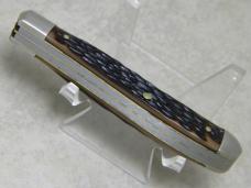 Heritage Schrade + USA Jigged Delrin H194 Slimline Trapper Farmers Jack Knife