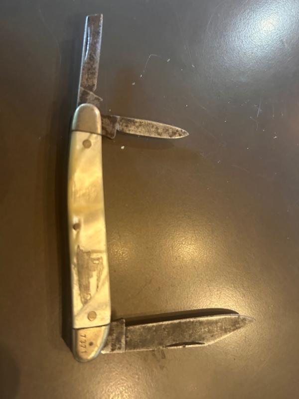 Vintage Boker Pocket Knife Numbered