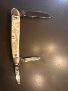 Vintage Boker Pocket Knife Numbered