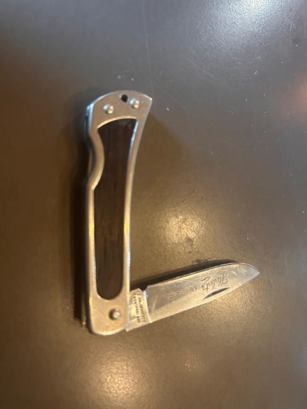 Vintage Herbertz Messer Folder Lockback