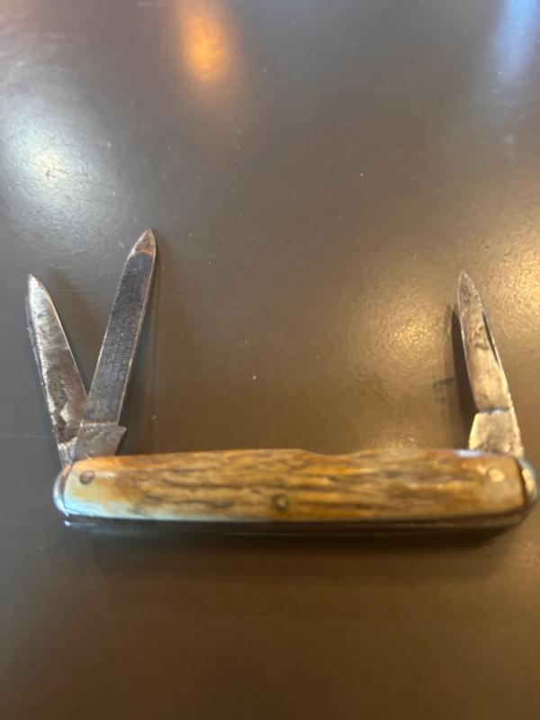 Antique Remington Bone Handle Pocket Knife