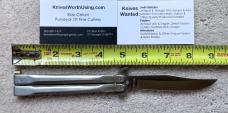 Vintage Parker Balisong Butterfly Knife, Steel Handle, Original Box, Japan, Unused
