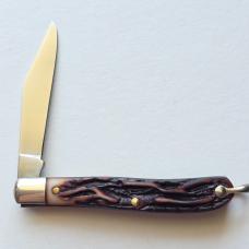 Vintage Schrade USA Uncle Henry 12UH Knife Near Mint in Box w Papers Lanyard Bail