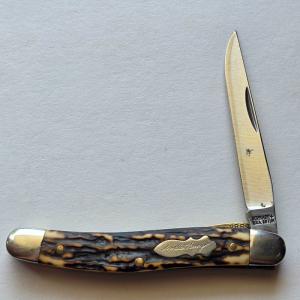Vintage Schrade USA Uncle Henry 197UH Cats Paw Liner Lock Knife - Excellent Condition