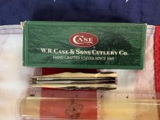 Rare Case xx 2004 Saddlehorn Mdl# TB6.52110 SS w/ Great Bone Stag Handles -NOS in Orig box