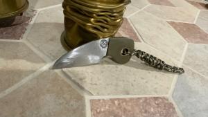 Bonehead Beartooth Carbon Steel Knife wLanyard Made in USA