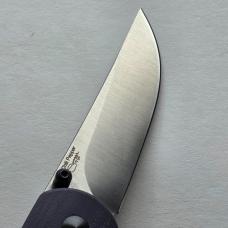 Kizer Chili Pepper Button Lock Knife 154CM Satin Swaggs Purple G10 V3601C2 CIB