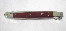 AGA CAMPOLIN MINT 12" ITALIAN SICILIANO FIGHTING KNIFE EXOTIC COCOBOLO 4 MIL BLADE N/S BOLSTERS