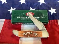 Case xx 2003 Mid Folding Hunter (MDL# 6143) w/ Great Midnight Black Bone Handles -NOS in Orig box