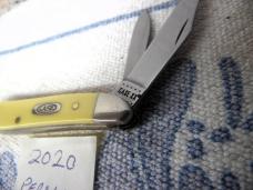 CASE XX CV 3220 YELLOW PEANUT 10 DOT 2020 PRE OWNED UNUSED